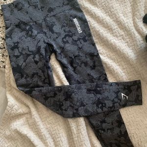Gymshark Flex Animal Print Leggings (Scrunch Butt)